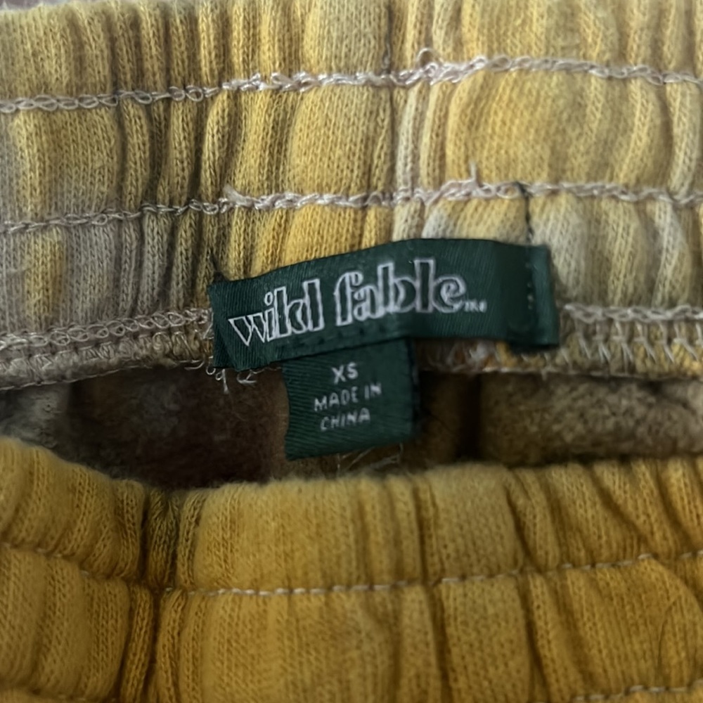 NWOT * Wild Fable Tye Dye Sweatpants Size XS - Picture 3 of 3
